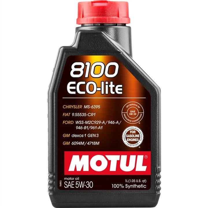 Motul 104987 Engine oil Motul 8100 ECO-LITE 5W-30, 1L 104987: Buy near me at 2407.PL in Poland at an Affordable price!