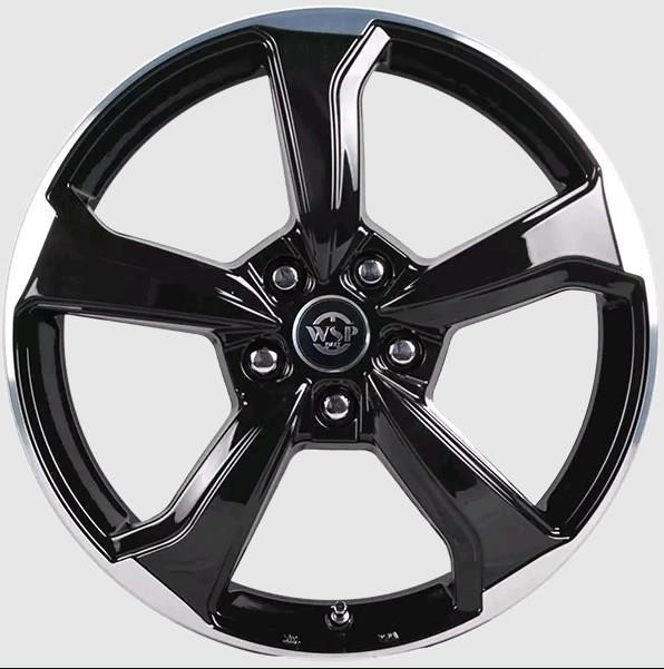 WSP Italy RFO187505D52GZS Light Alloy Wheel WSP Italy WD005 FORMENTERA(FORD) 7,5x18 5X108 ET52 DIA63,4 GLOSSY BLACK POLISHED RFO187505D52GZS: Buy near me in Poland at 2407.PL - Good price!