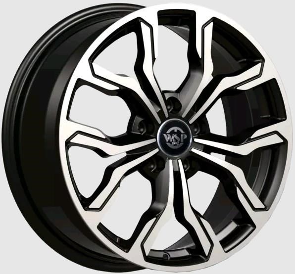 WSP Italy RMI187502D48IZN Light Alloy Wheel WSP Italy WD002 NEW YORK(MINI) 7,5x18 5X112 ET48 DIA66,5 GLOSSY BLACK POLISHED RMI187502D48IZN: Buy near me at 2407.PL in Poland at an Affordable price!