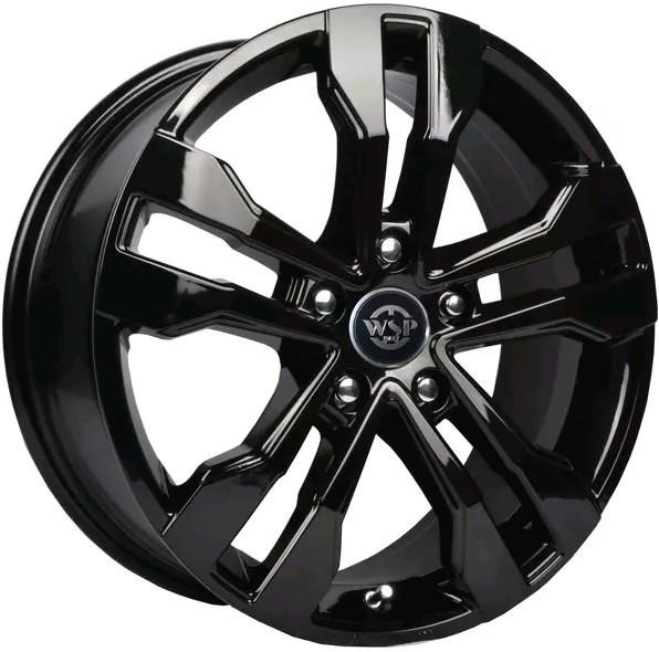 WSP Italy RVO177008D45IGBX Light Alloy Wheel WSP Italy WD008 TENERIFE(VOLKSWAGEN) 7x17 5X112 ET45 DIA57,1 GLOSSY BLACK RVO177008D45IGBX: Buy near me in Poland at 2407.PL - Good price!