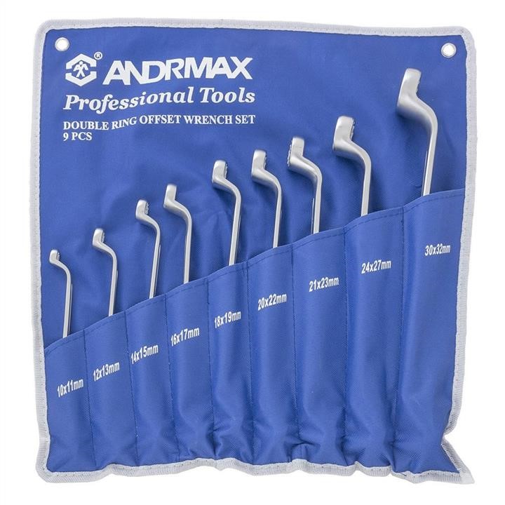 Andrmax 2509 Set of spanners, 9 pcs. 2509: Buy near me in Poland at 2407.PL - Good price!