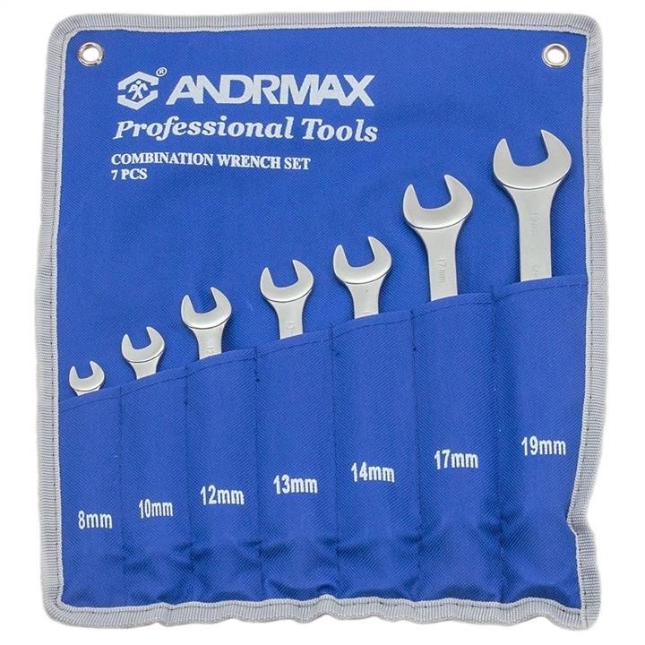 Andrmax 1407 Set of combined wrenches, 7 pcs. 1407: Buy near me in Poland at 2407.PL - Good price!