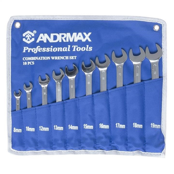 Andrmax 1810 Set of combined wrenches, 10 pcs. 1810: Buy near me in Poland at 2407.PL - Good price!