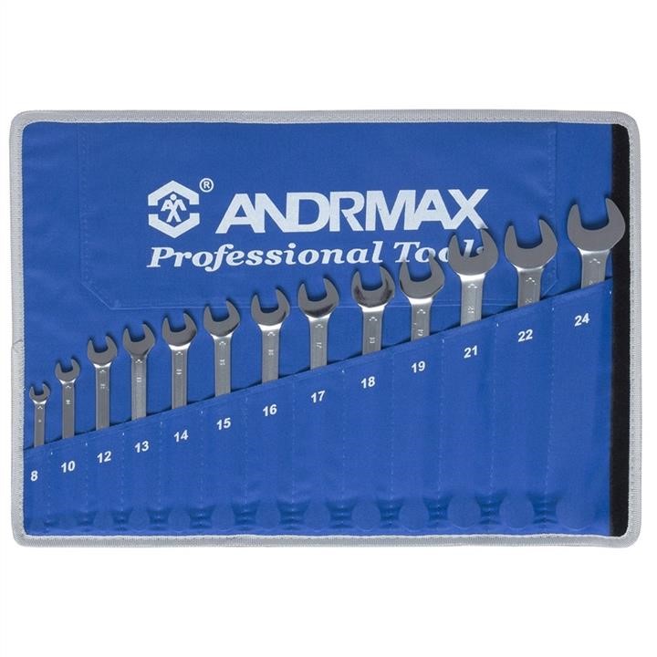 Andrmax 1813-2 Set of combined wrenches, 13 pcs. 18132: Buy near me in Poland at 2407.PL - Good price!