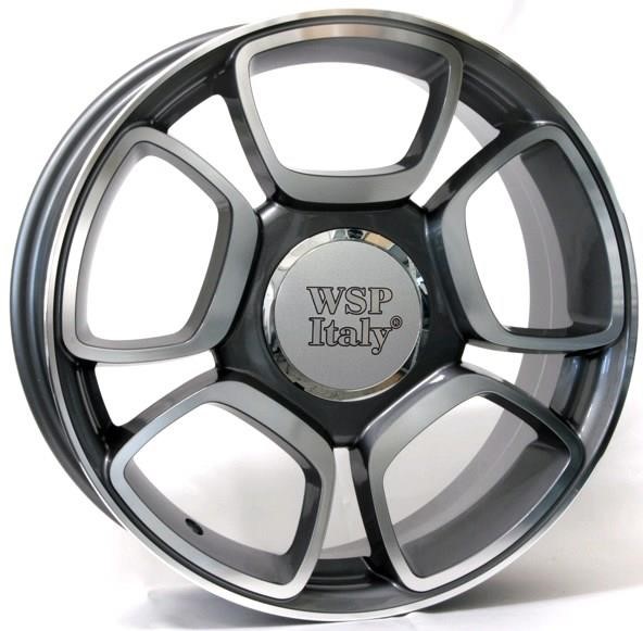 WSP Italy RFI17705730FNA Диск колёсный легкосплавный WSP Italy W157 FORIO 4X98 ET30 DIA58,1 ANTHRACITE POLISHED RFI17705730FNA: Купить в Польше - Отличная цена на 2407.PL!