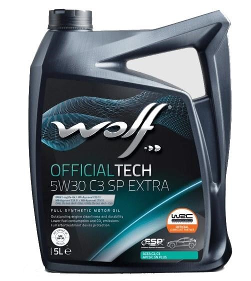 Wolf 1049360 Engine oil Wolf Officialtech Extra 5W-30, 5L 1049360: Buy near me in Poland at 2407.PL - Good price!