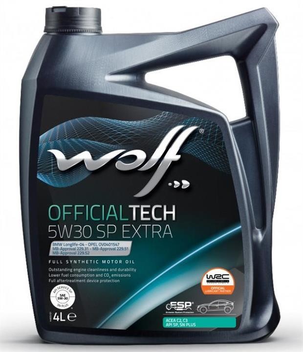 Wolf 1049359 Engine oil Wolf Officialtech Extra 5W-30, 4L 1049359: Buy near me at 2407.PL in Poland at an Affordable price!