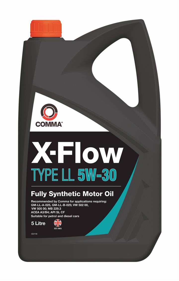 Comma XFLL5L Engine oil Comma X-Flow Type LL 5W-30, 5L XFLL5L: Buy near me in Poland at 2407.PL - Good price!