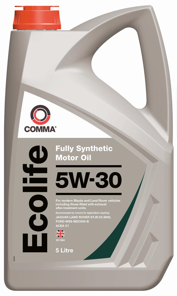 Comma ECL5L Engine oil Comma ECOLIFE 5W-30, 5L ECL5L: Buy near me in Poland at 2407.PL - Good price!