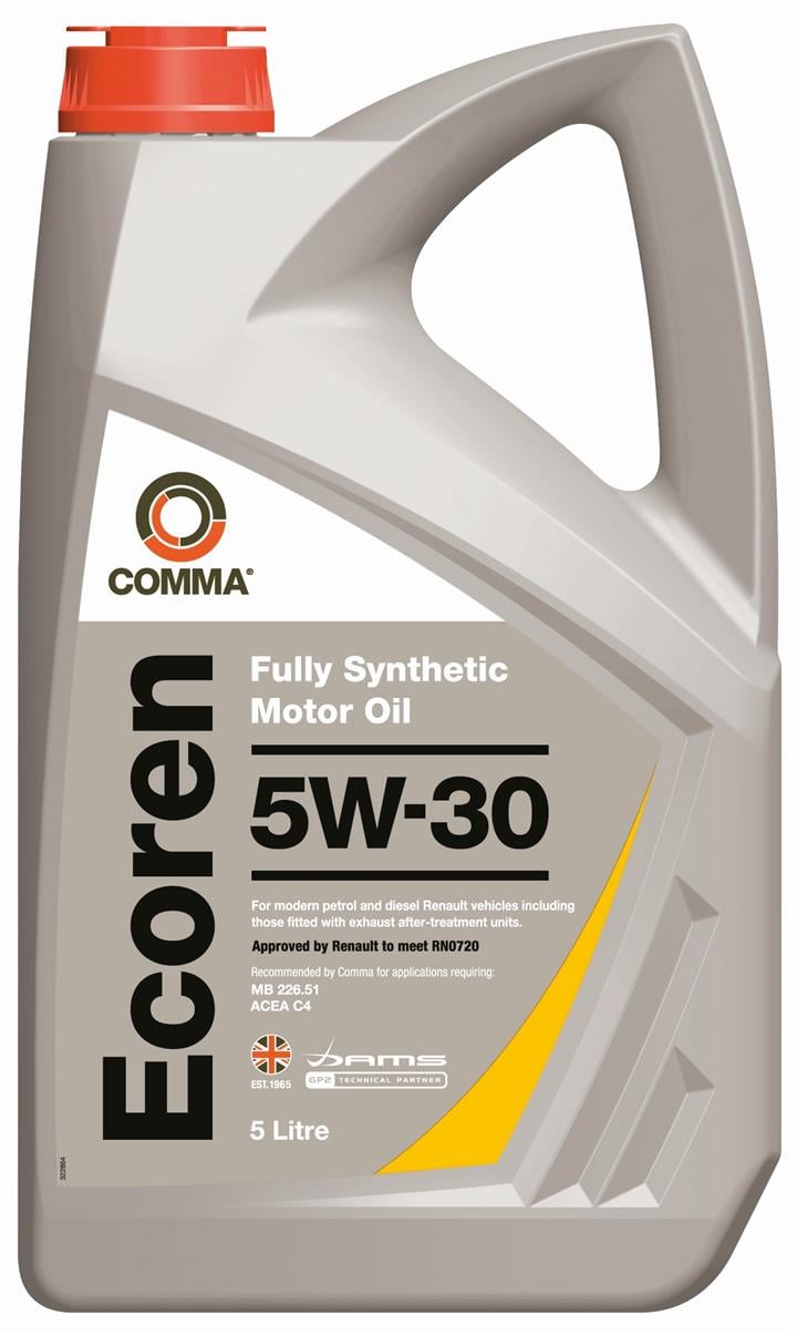 Comma ECR5L Engine oil Comma ECOREN 5W-30, 5L ECR5L: Buy near me at 2407.PL in Poland at an Affordable price!