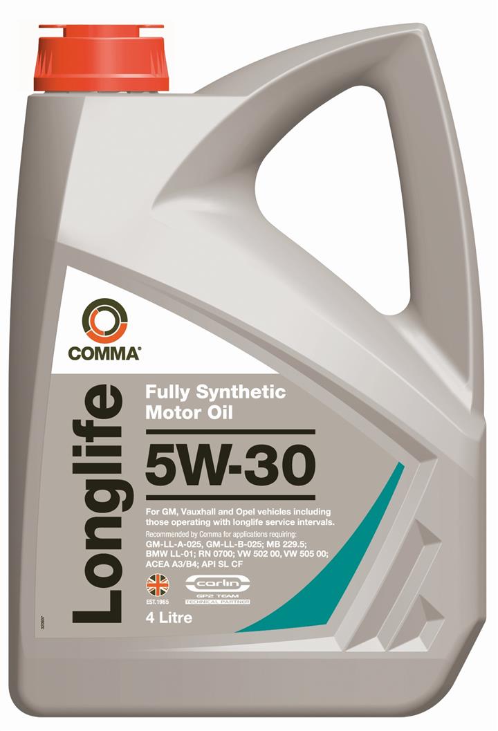 Comma GML4L Engine oil Comma LONGLIFE 5W-30, 4L GML4L: Buy near me in Poland at 2407.PL - Good price!