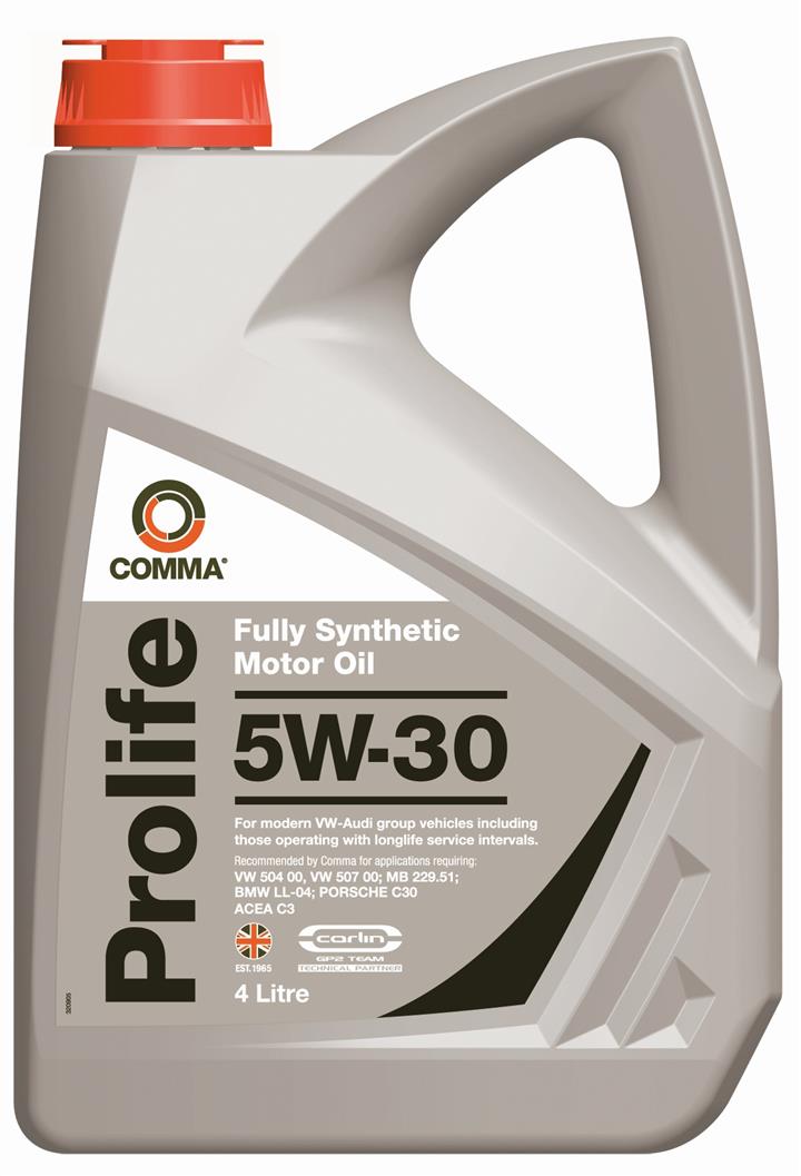 Comma PRO4L Motoröl Comma PROLIFE 5W-30, 4L PRO4L: Kaufen Sie zu einem guten Preis in Polen bei 2407.PL!
