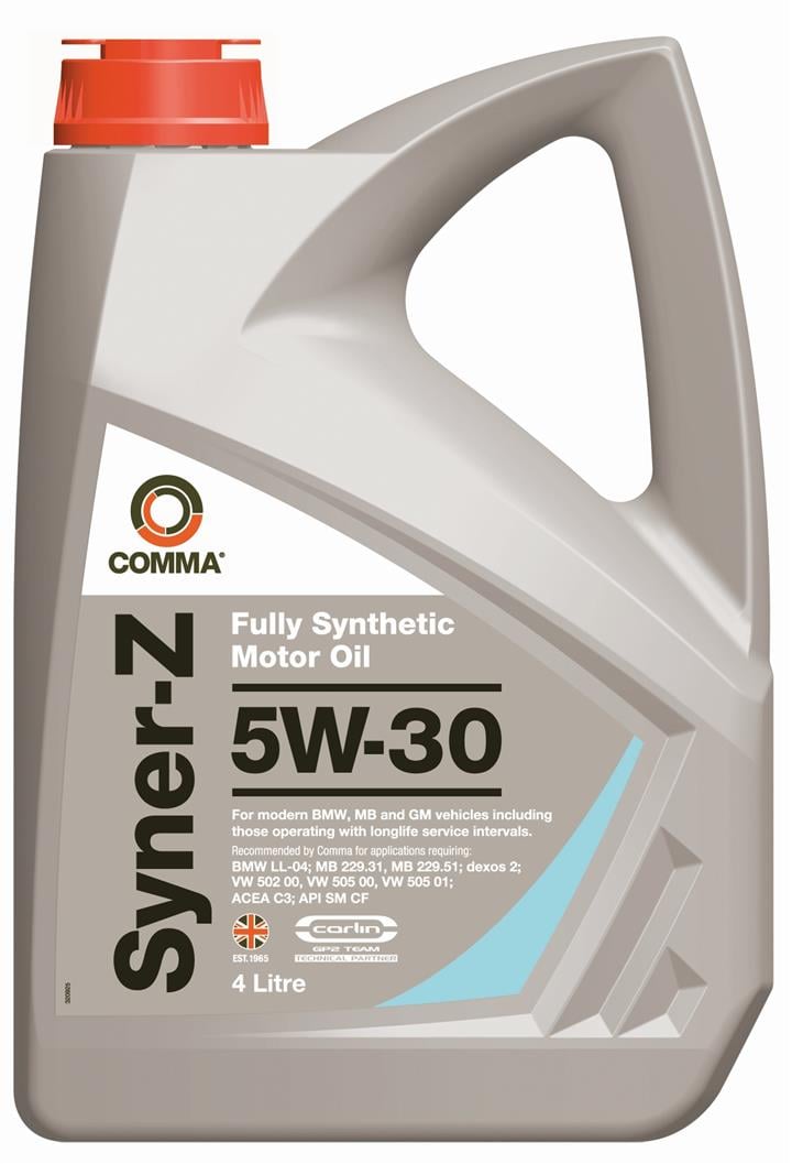 Comma SYZ4L Моторное масло Comma Syner-Z 5W-30, 4л SYZ4L: Отличная цена - Купить в Польше на 2407.PL!