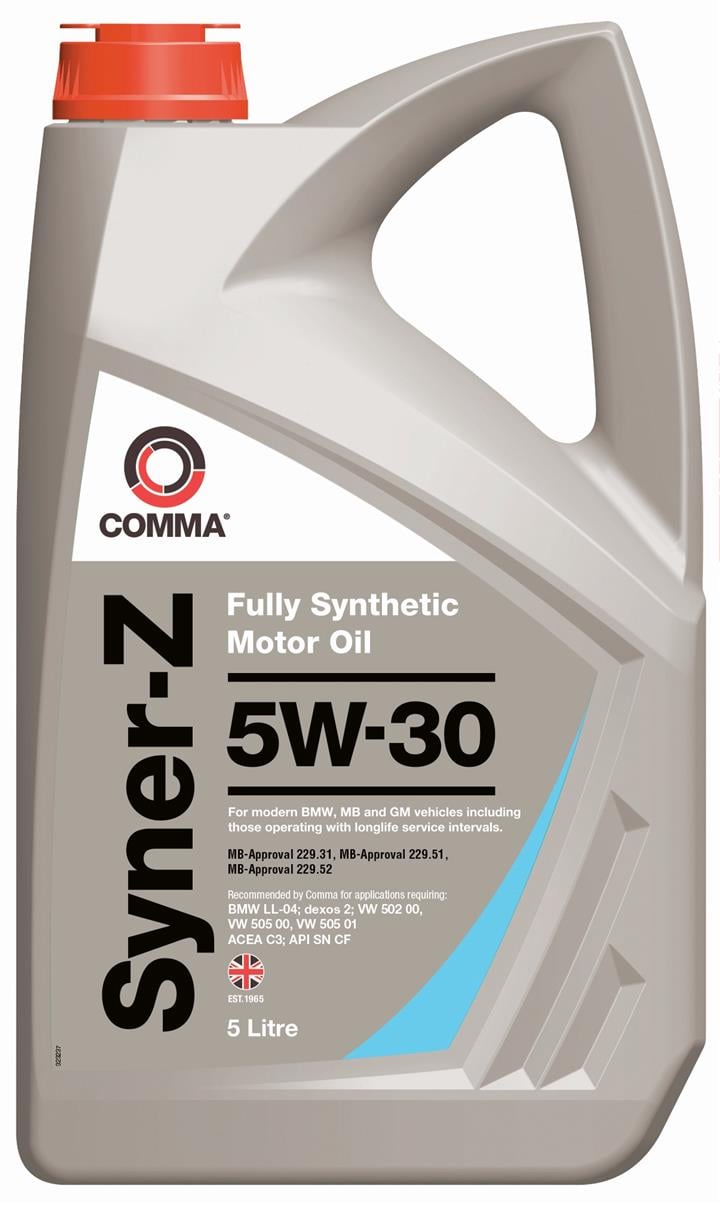 Comma SYZ5L Engine oil Comma Syner-Z 5W-30, 5L SYZ5L: Buy near me in Poland at 2407.PL - Good price!