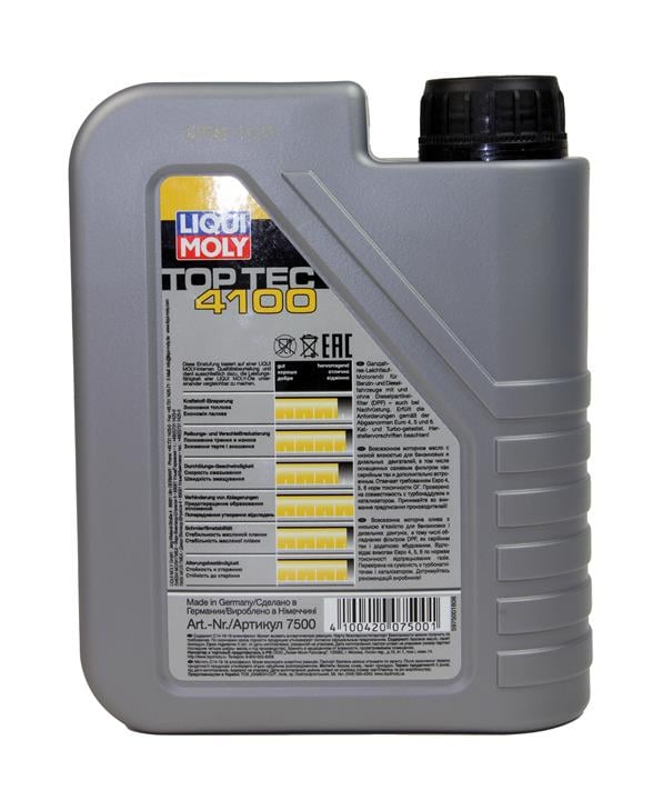 Liqui Moly Olej silnikowy Liqui Moly Top Tec 4100 5W-40, 1L – cena 53 PLN
