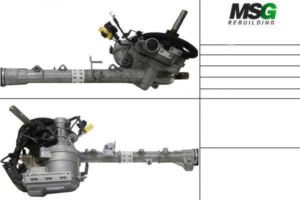 MSG Rebuilding PE401.NLF0.R Reconditioned steering rack PE401NLF0R: Buy near me in Poland at 2407.PL - Good price!