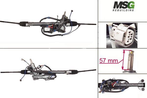 MSG Rebuilding SU401.NLA0.R Reconditioned steering rack SU401NLA0R: Buy near me in Poland at 2407.PL - Good price!