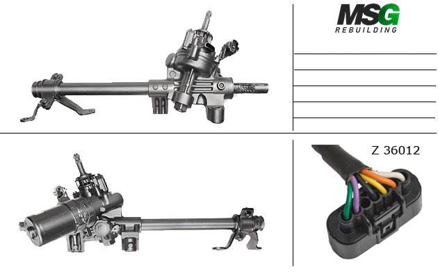 MSG Rebuilding SZ403.NLF0.R Reconditioned steering rack SZ403NLF0R: Buy near me in Poland at 2407.PL - Good price!