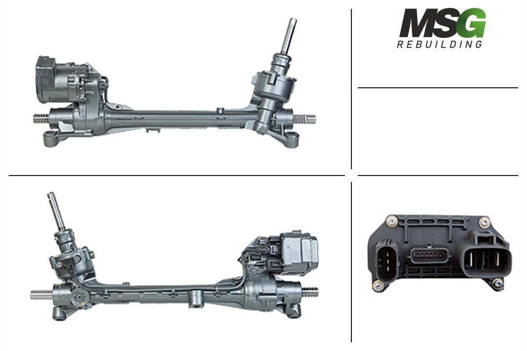 MSG Rebuilding FO437.NL00.R Reconditioned steering rack FO437NL00R: Buy near me in Poland at 2407.PL - Good price!