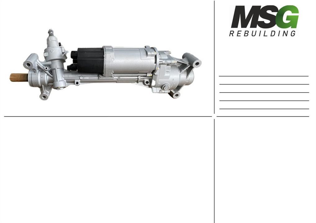 MSG Rebuilding ME408.NLR0.R Reconditioned steering rack ME408NLR0R: Buy near me in Poland at 2407.PL - Good price!