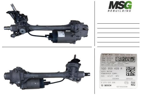 MSG Rebuilding VW423.NL00.R Рулевая рейка с ЭУР восстановленная VW423NL00R: Отличная цена - Купить в Польше на 2407.PL!