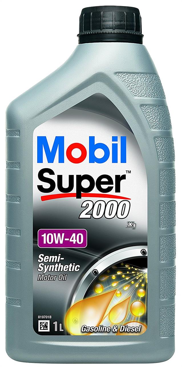 Mobil 152051 Моторное масло Mobil Super 2000 X1 Diesel 10W-40, 1л 152051: Отличная цена - Купить в Польше на 2407.PL!