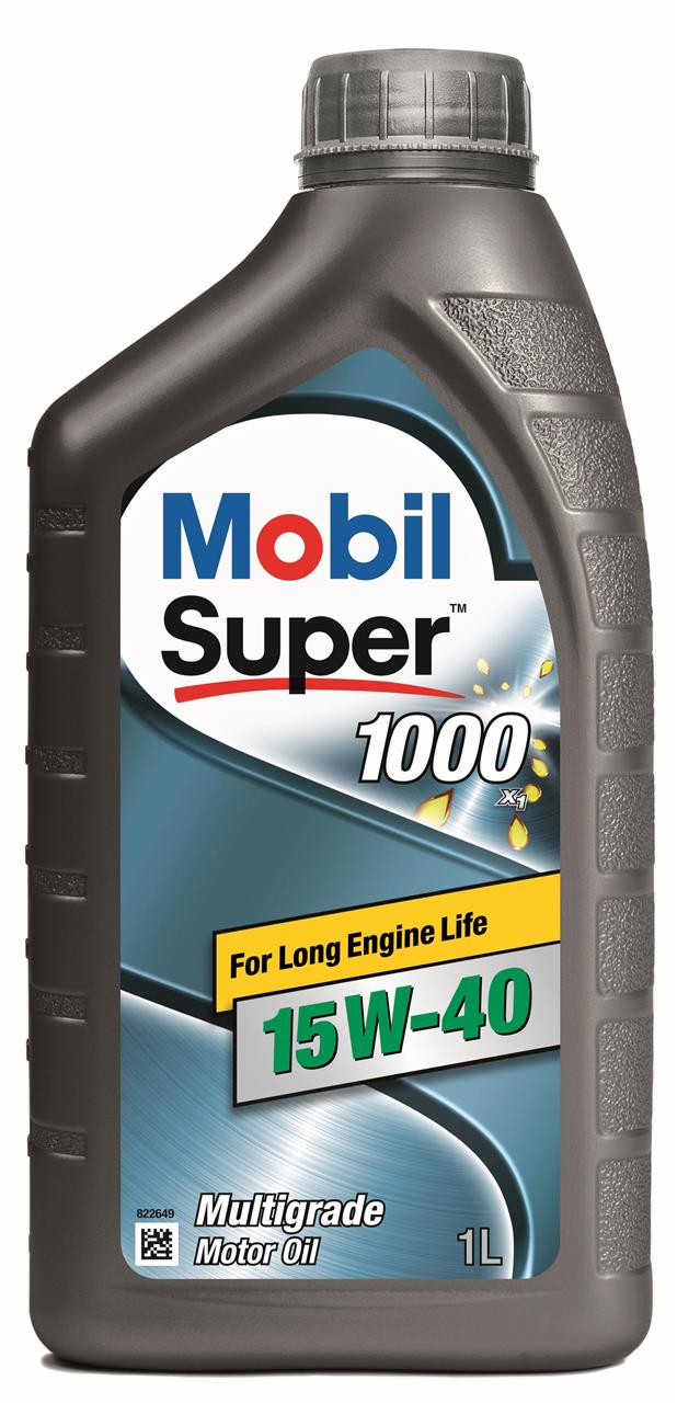 Mobil 152571 Engine oil Mobil Super 1000 X1 15W-40, 1L 152571: Buy near me in Poland at 2407.PL - Good price!