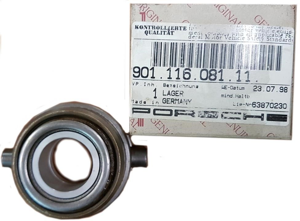 Porsche 901 116 081 11 Release bearing 90111608111: Buy near me in Poland at 2407.PL - Good price!
