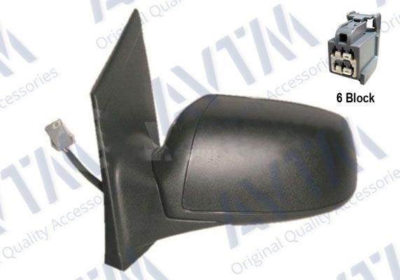 AVTM 186121400 Rearview mirror external left 186121400: Buy near me in Poland at 2407.PL - Good price!