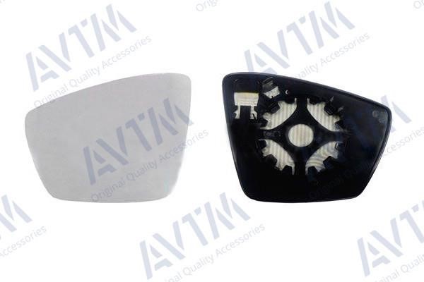 AVTM 186401693 Left side mirror insert 186401693: Buy near me at 2407.PL in Poland at an Affordable price!