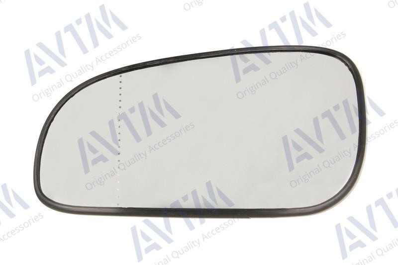 AVTM 186471597 Left side mirror insert 186471597: Buy near me in Poland at 2407.PL - Good price!