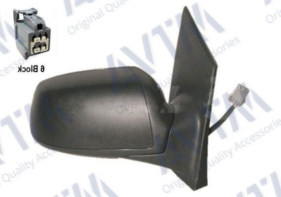 AVTM 186122400 Rearview mirror external right 186122400: Buy near me at 2407.PL in Poland at an Affordable price!