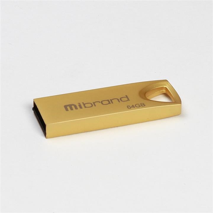 Mibrand MI2.0/TA64U2G Накопичувач Flash Mibrand USB 2.0 Taipan 64Gb Gold MI20TA64U2G: Приваблива ціна - Купити у Польщі на 2407.PL!