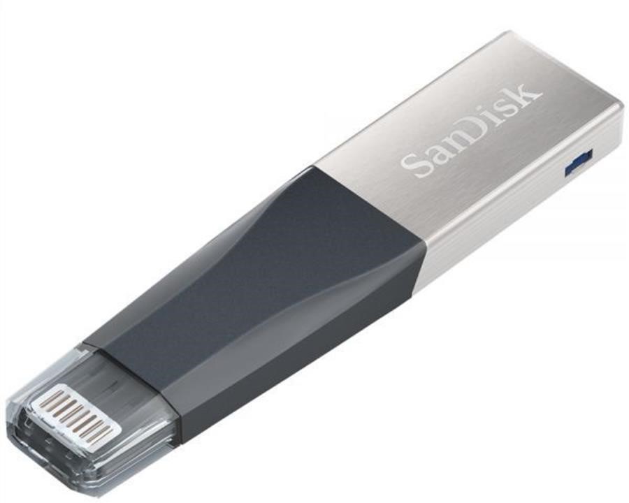 Sandisk SDIX40N-016G-GN6NN Накопитель Flash SanDisk USB 3.1 iXpand Mini 16Gb Lightning Apple SDIX40N016GGN6NN: Отличная цена - Купить в Польше на 2407.PL!