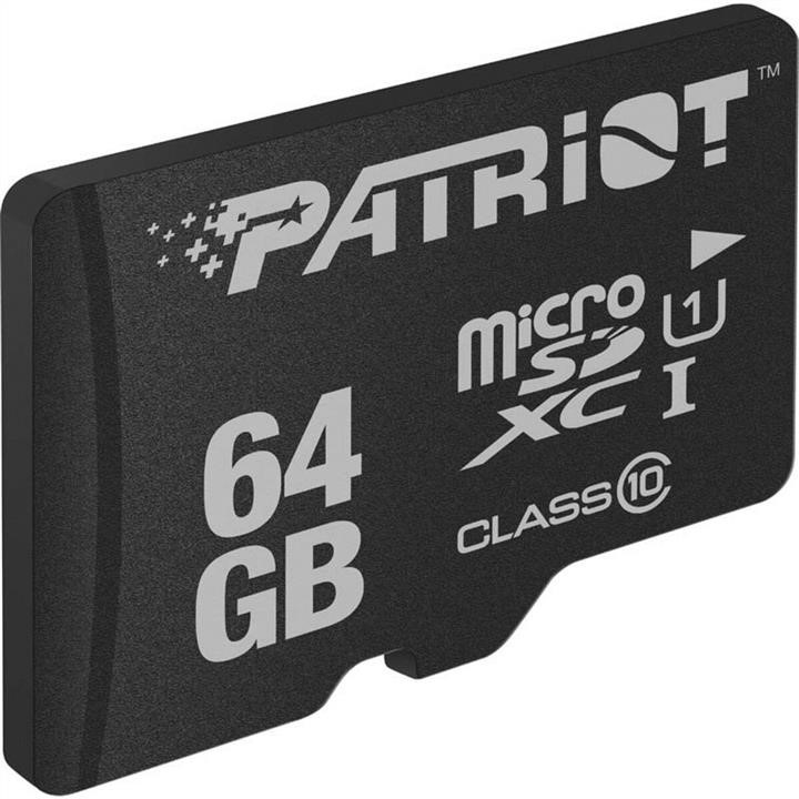 Patriot PSF64GMDC10 MicroSDXC (UHS-1) Patriot LX Series 64Gb class 10 PSF64GMDC10: Buy near me in Poland at 2407.PL - Good price!