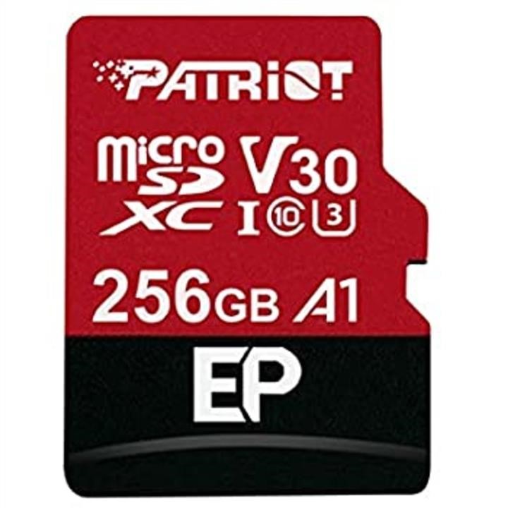 Patriot PEF256GEP31MCX MicroSDXC (UHS-1 U3) Patriot EP Series 256Gb class 10 V30 (R-100MB/s, W-80MB/s) (adapter SD) PEF256GEP31MCX: Dobra cena w Polsce na 2407.PL - Kup Teraz!