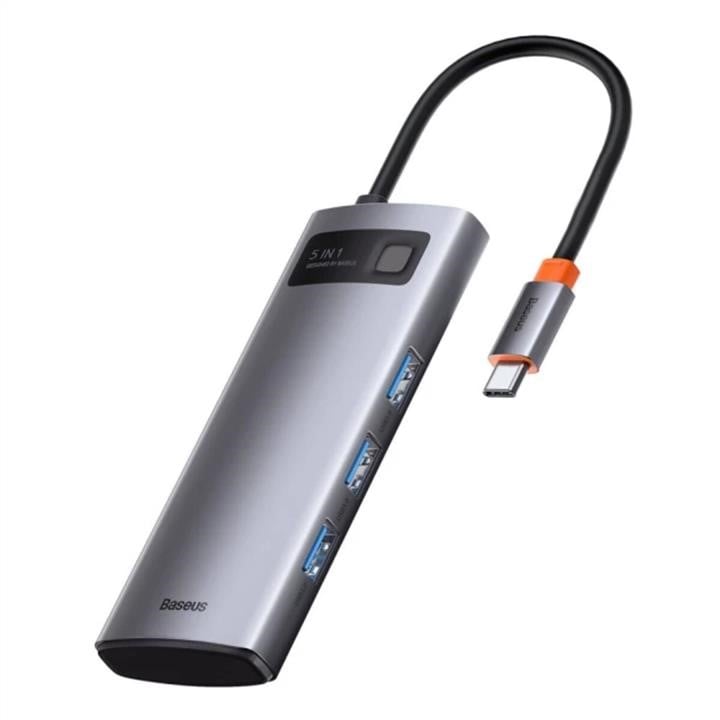 Baseus CAHUB-CX0G USB-Hub Baseus Metal Gleam Series 5-in-1 Multifunctional （Type-C to HDMI*1+USB3.0*3+PD*1) CAHUBCX0G: Kaufen Sie zu einem guten Preis in Polen bei 2407.PL!