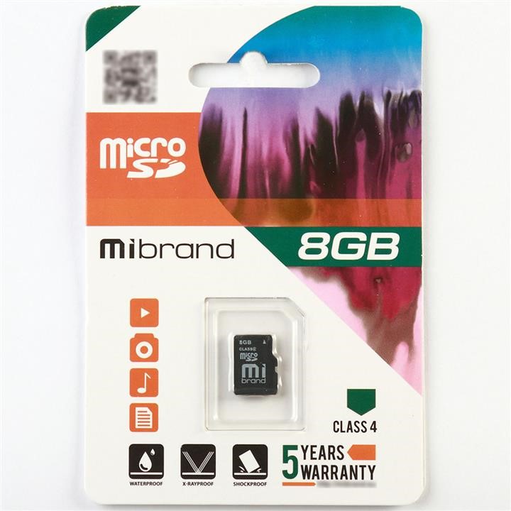 Mibrand MICDC4/8GB MicroSDHC Mibrand 8Gb class 4 MICDC48GB: Kaufen Sie zu einem guten Preis in Polen bei 2407.PL!
