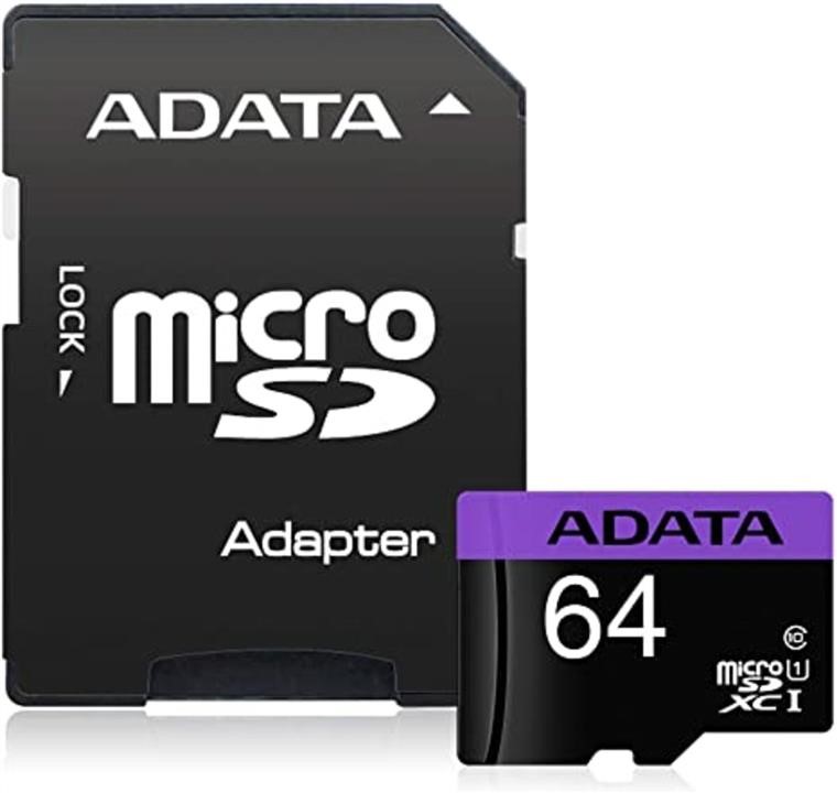 ADATA AUSDX64GUICL10-RA1 MicroSDXC (UHS-1) A-DATA Premier 64Gb Class 10 (R-100Mb/s)  (adapter SD) AUSDX64GUICL10RA1: Dobra cena w Polsce na 2407.PL - Kup Teraz!