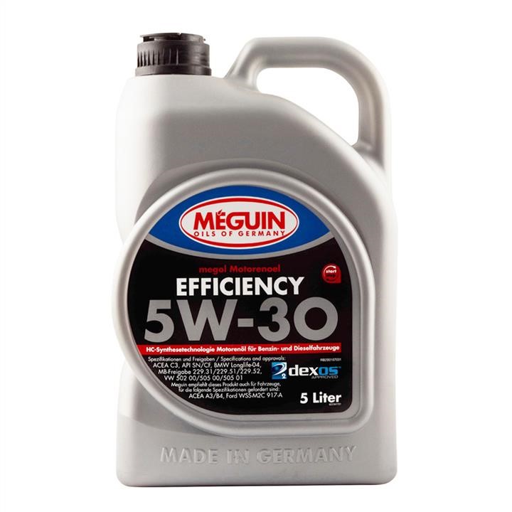 Meguin 3194 Моторное масло Meguin Efficiency 5W-30, 5л 3194: Отличная цена - Купить в Польше на 2407.PL!