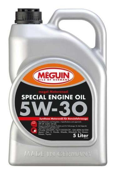 Meguin 33102 Моторное масло Meguin Special Engine Oil 5W-30, 5л 33102: Отличная цена - Купить в Польше на 2407.PL!