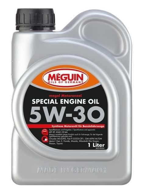 Meguin 33100 Моторное масло Meguin Special Engine Oil 5W-30, 1л 33100: Отличная цена - Купить в Польше на 2407.PL!