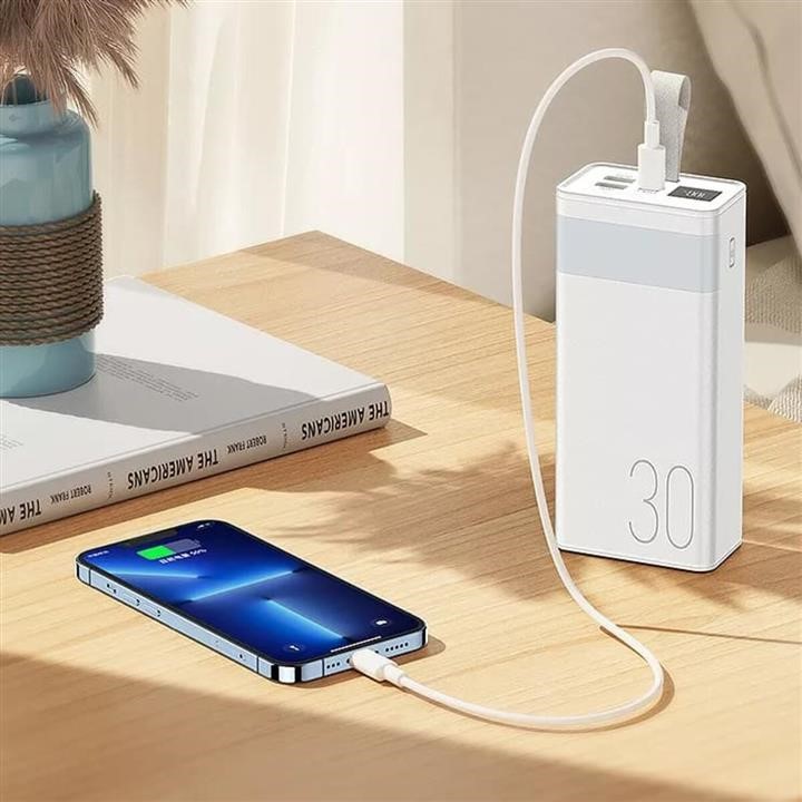Remax RPP-320 WHITE REMAX Chinen Series 20W+22.5W Fast Charging Power Bank with LED Light   30000mAh RPP-320 White RPP320WHITE: Buy near me in Poland at 2407.PL - Good price!