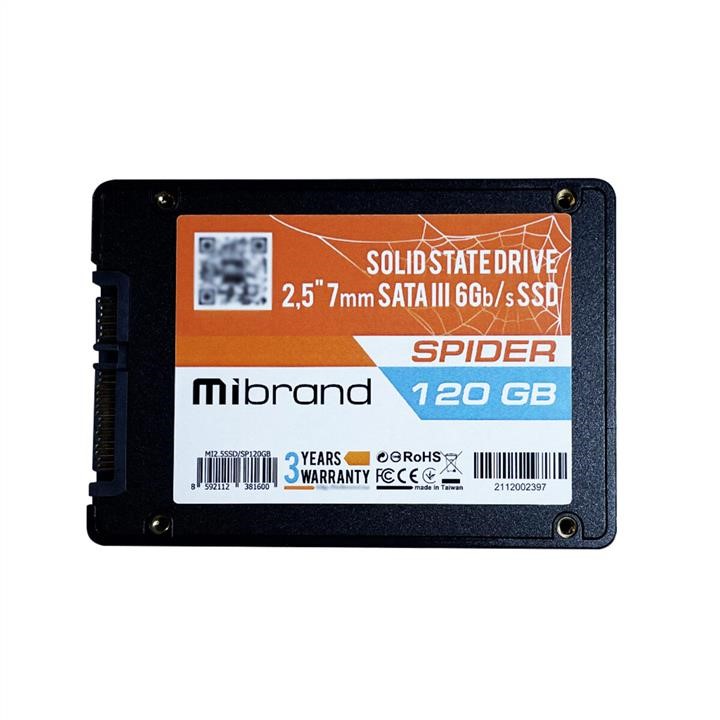 Mibrand MI2.5SSD/SP120GB SSD Mibrand Spider 120GB 2.5&quot; 7mm SATAIII Bulk MI25SSDSP120GB: Atrakcyjna cena w Polsce na 2407.PL - Zamów teraz!