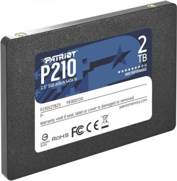 Patriot P210S2TB25 SSD Patriot P210 2TB 2.5&quot; 7mm SATAIII 3D QLC P210S2TB25: Dobra cena w Polsce na 2407.PL - Kup Teraz!