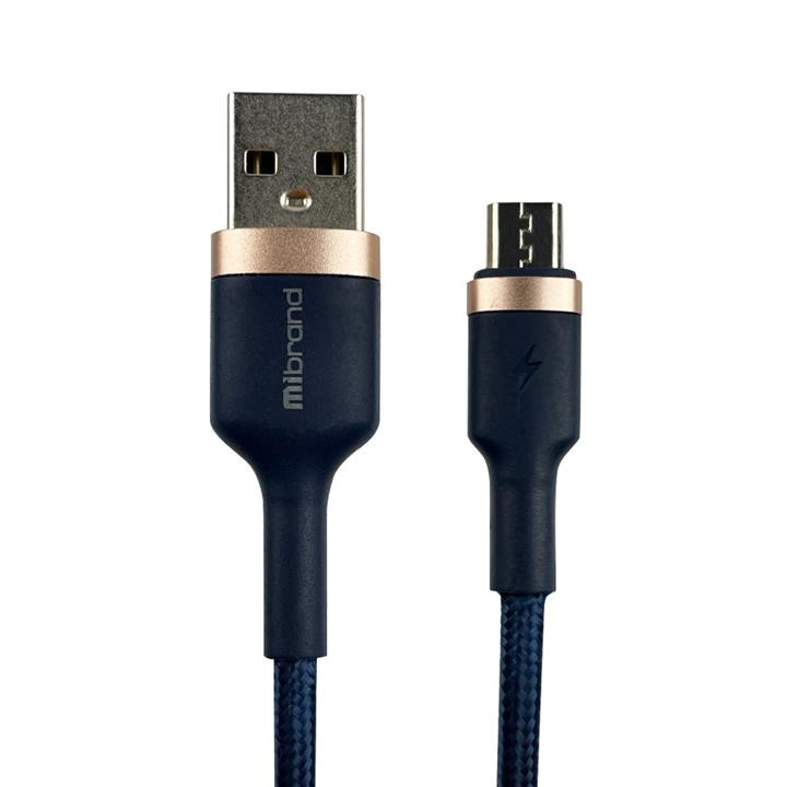 Mibrand MIDC/71MNB Mibrand MI-71 Metal Braided Cable USB for Micro 2.4A 1m Navy Blue MIDC71MNB: Buy near me in Poland at 2407.PL - Good price!