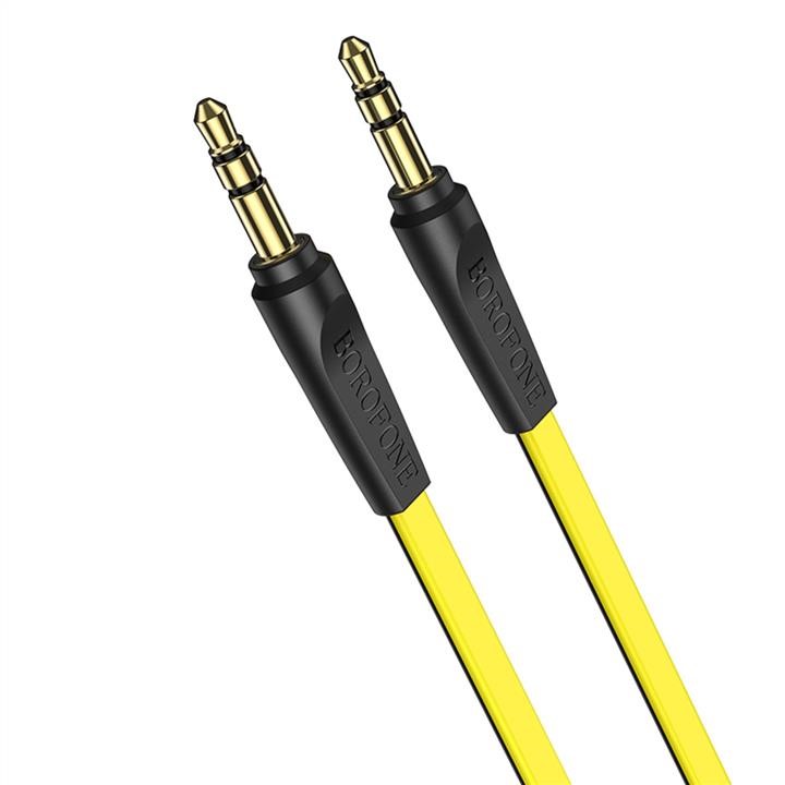 Borofone BL6-1Y Kabel audio Borofone BL6 AUX audio cable 1m Yellow BL61Y: Dobra cena w Polsce na 2407.PL - Kup Teraz!