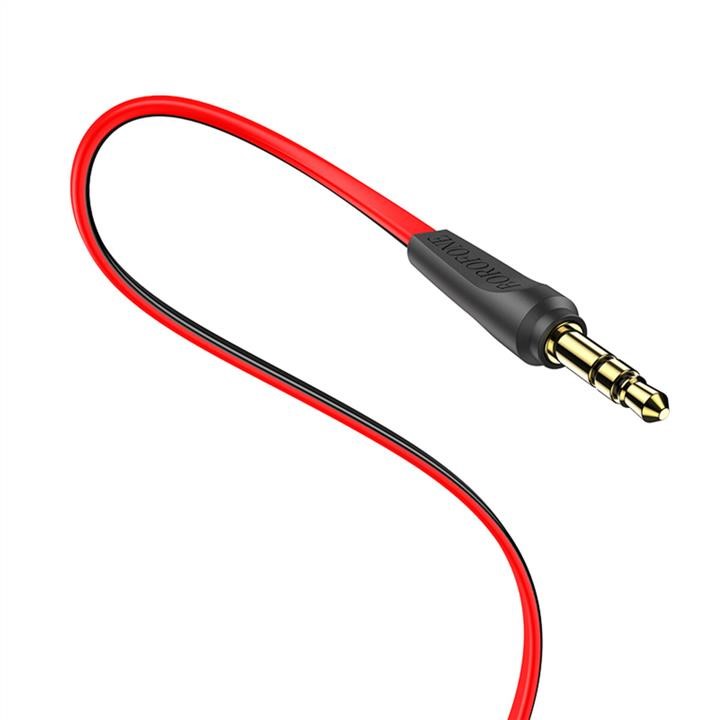 Borofone BL6-1R Kabel audio Borofone BL6 AUX audio cable 1m Red BL61R: Atrakcyjna cena w Polsce na 2407.PL - Zamów teraz!