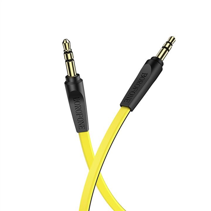 Borofone BL6-2Y Kabel audio Borofone BL6 AUX audio cable 2m Yellow BL62Y: Dobra cena w Polsce na 2407.PL - Kup Teraz!