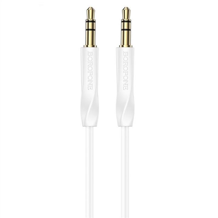 Borofone BL16W Audiokabel Borofone BL16 Clear sound AUX audio cable White BL16W: Kaufen Sie zu einem guten Preis in Polen bei 2407.PL!